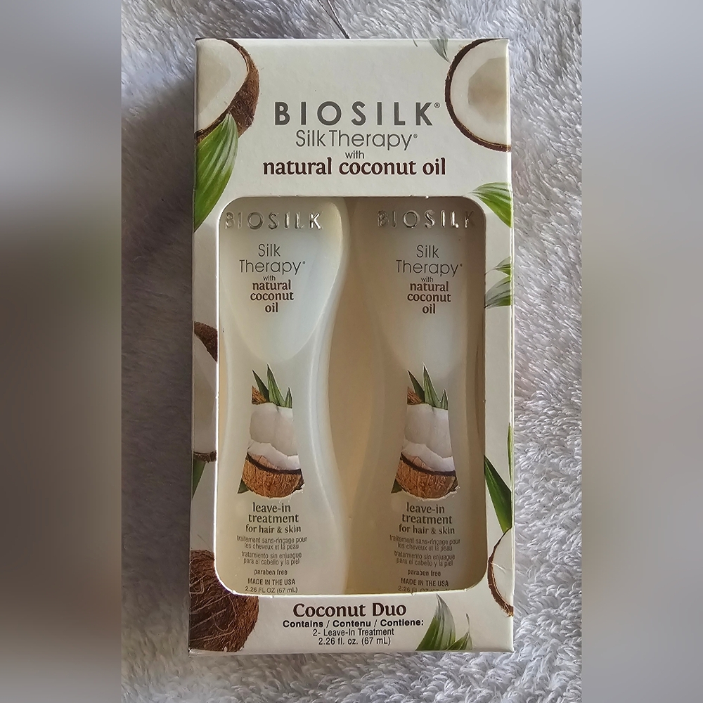 Biosilk Silk Therapy Natural Coconut Leave-In Treatment